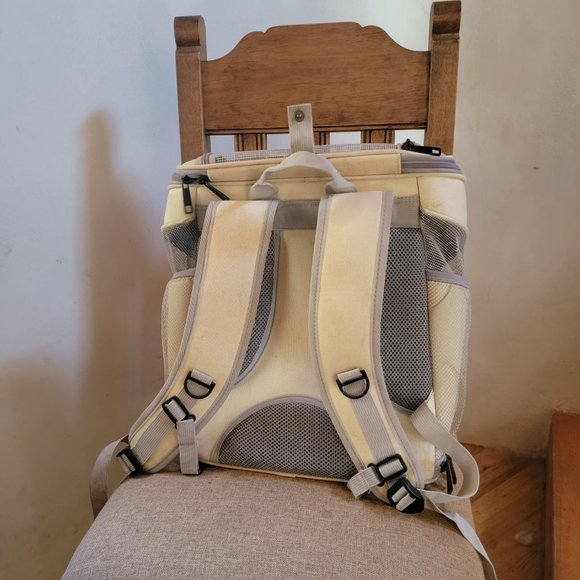 Cat Backpack, Pet Carrier, Cat Travel Carrier, Small Dog Backpack - Picture 3 of 7